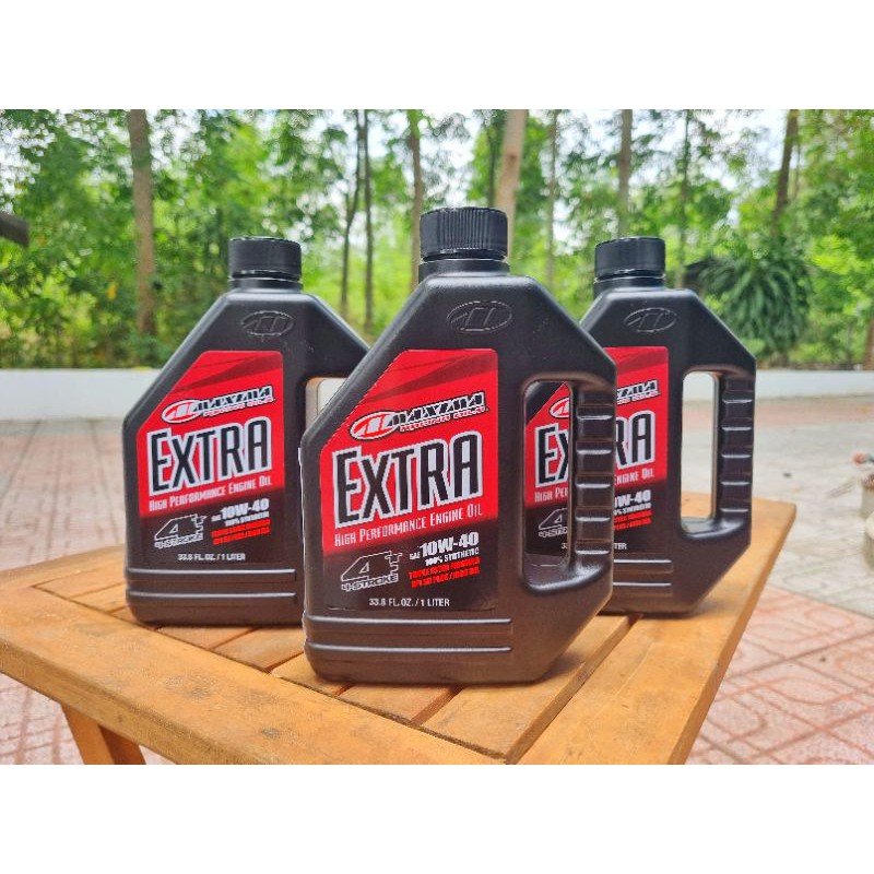 Nhớt Maxima Extra 10W40 Triple Ester Racing Oils.