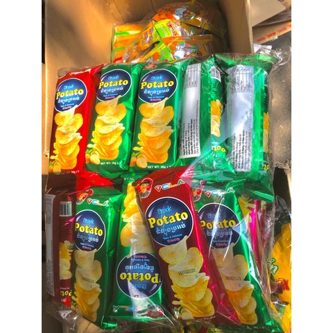 BỊCH 30 GÓI SNACK KHOAI TÂY GIÒN NGON