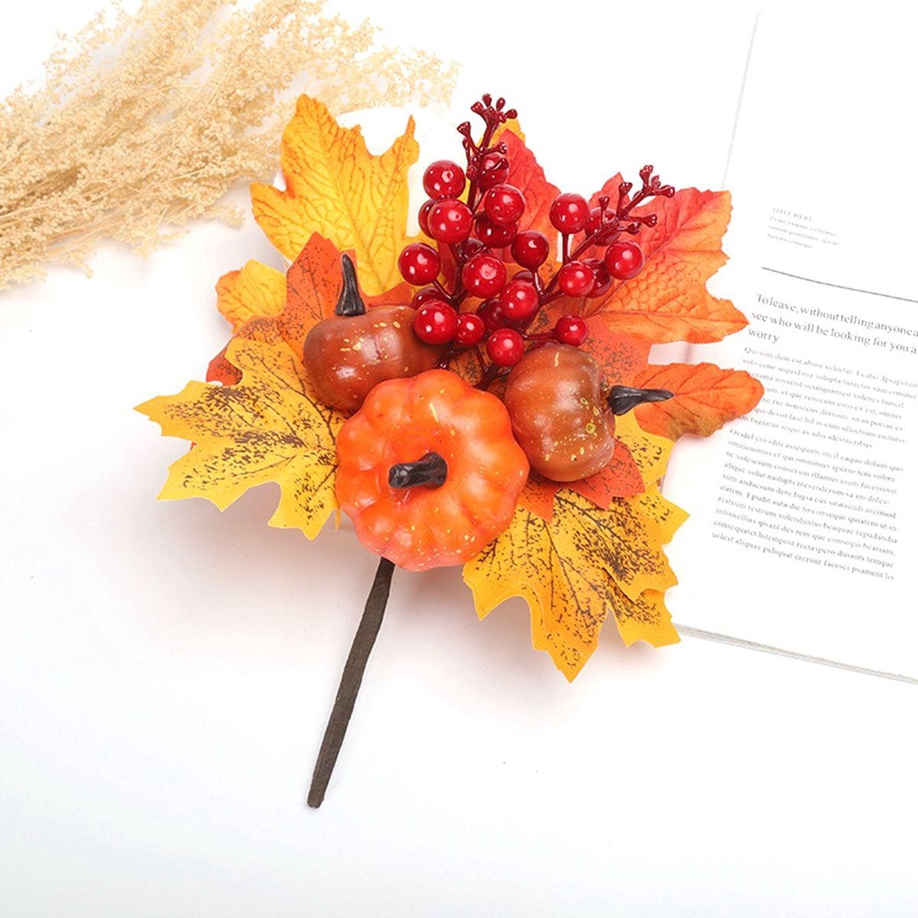 Lá Phong Giả Trang Trí Lễ Tạ Ơn / Giáng Sinh / Lễ Tạ Ơn