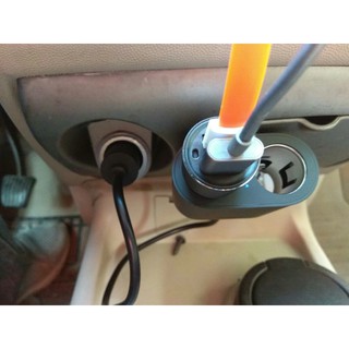 Sạc xe hơi 1 phân 2 Xiaomi Roidmi