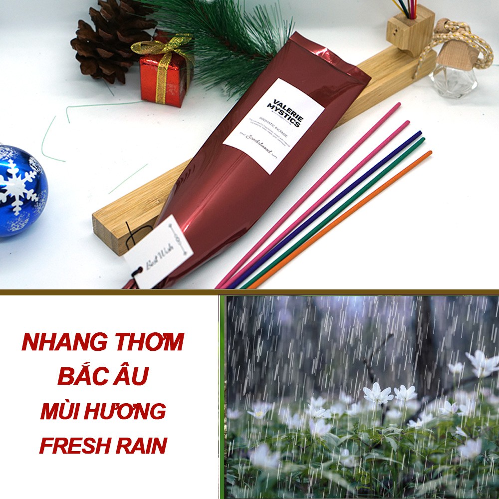 Nhang / Hương Thơm Bắc Âu Hương Fresh Rain Tươi Mát Dùng Thay Thế Nến Thơm