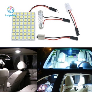 Bảng đèn LED SMD 48leds T10 4W 12V ánh sáng trắng cao cấp cho xe ô tô