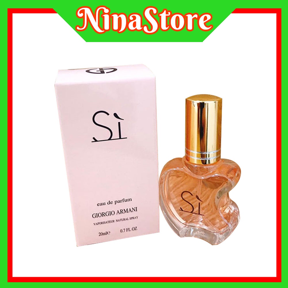 Nước Hoa Mini Sì Giorgio Armani 20ml Nữ dạng xịt- NinaStore- Cosmetics