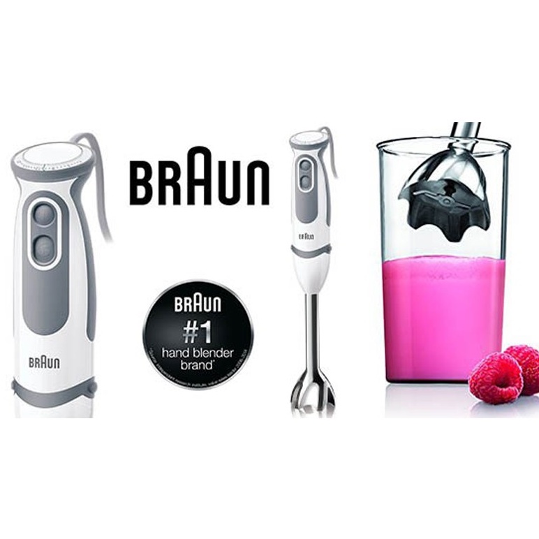 [Mã ELHA22 giảm 6% đơn 300K] Máy xay cầm tay Braun MQ5200. Hàng Chính Hãng