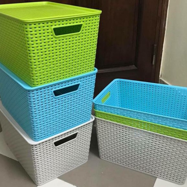 Giỏ đựng quần áo có nắp 3 size Việt Nhật ❤️FREESHIP❤️ Giỏ đựng đồ đa năng tiết kiệm không gian