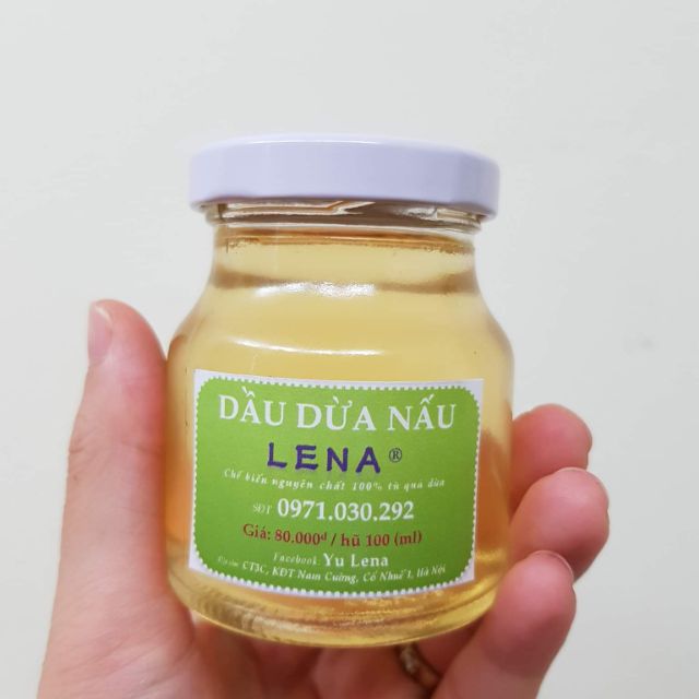 DẦU DỪA NẤU NGUYÊN CHẤT HŨ 100ML