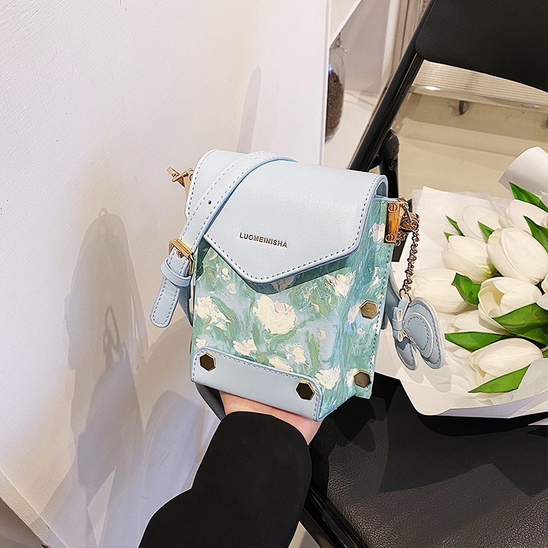 IELGY Túi Đeo Vai Hình Vuông Cỡ Nhỏ Thời Trang Cho Nữ