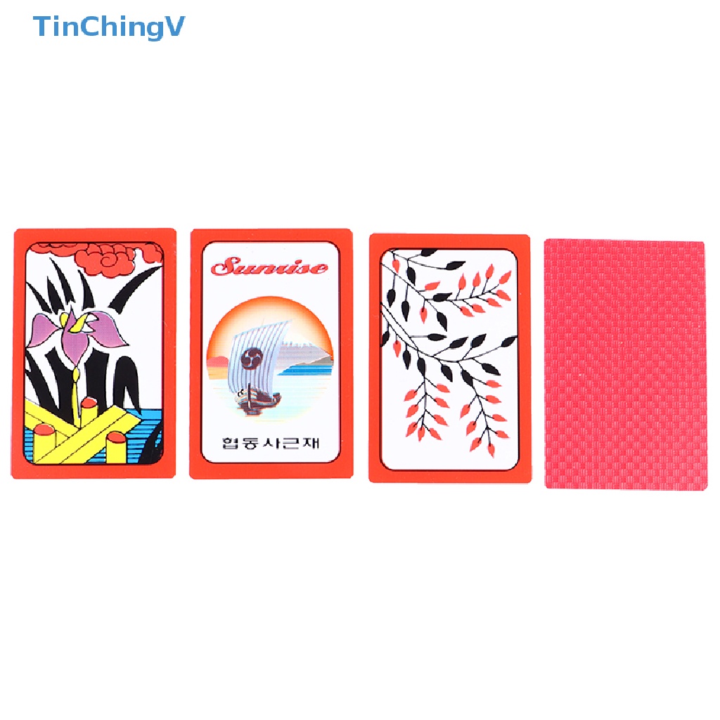 Bộ Thẻ Bài Trò Chơi Mahjong Go Stop Hanafuda Nhật Bản Hàn Quốc