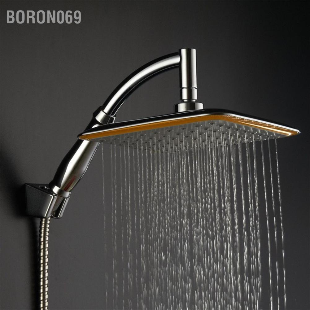 9inch Đầu vòi hoa sen áp suất cao Điều chỉnh đa năng Phòng tắm tăng trên cùng Boron069