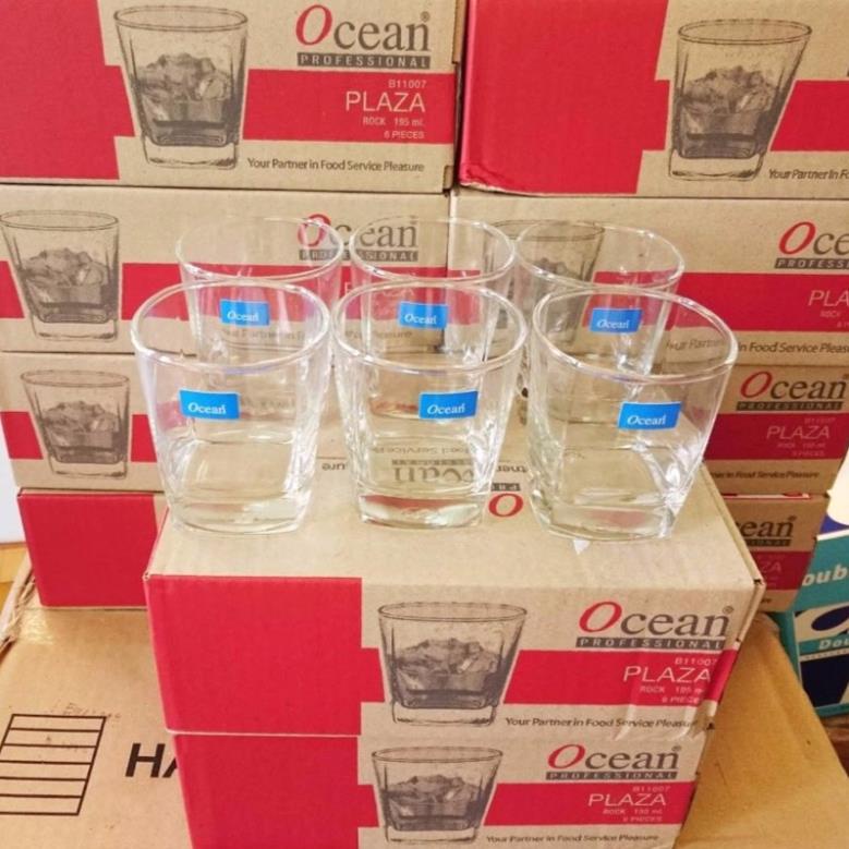 Bộ 6 cốc thuỷ tinh OCEAN made in Thai Lan BP