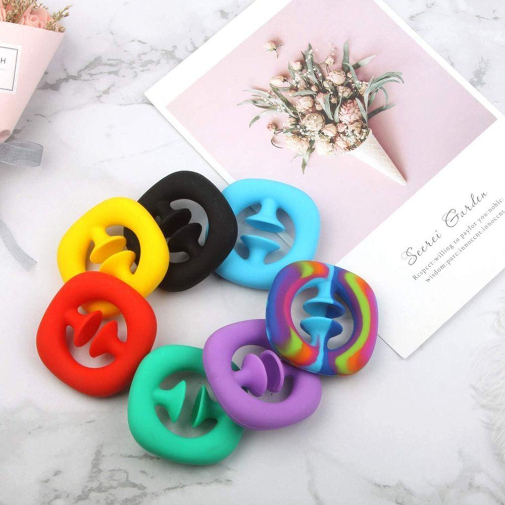 YIYU Đồ Chơi Bóp Giảm Căng Thẳng Bằng Silicone Nhiều Màu