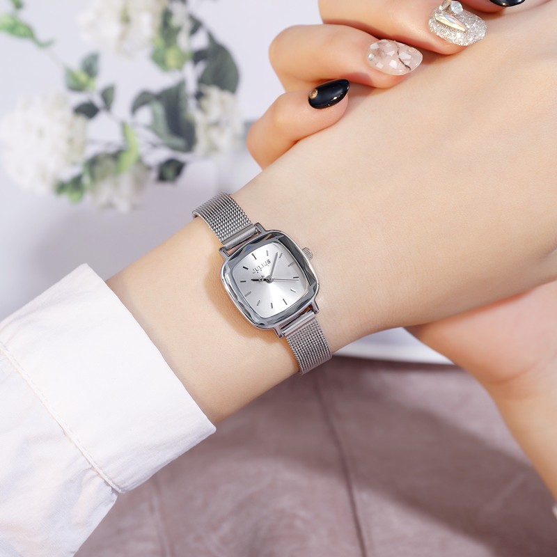Đồng hồ julius nữ JA-1148 dây thép