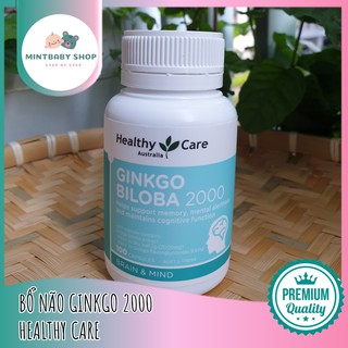 [DATE MỚI] BỔ NÃO GINKGO BILOBA 2000mg Úc - 100 viên (Date 2024) - Xuất xứ Úc