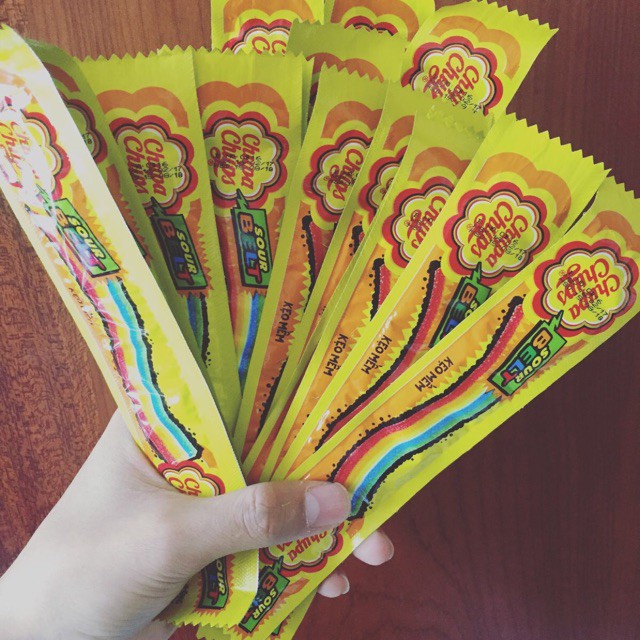 COMBO 10 KẸO DẺO CẦU VỒNG HƯƠNG TRÁI CÂY CHUPA CHUPS