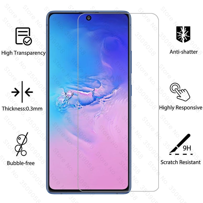 Kính cường lực bảo vệ màn hình và camera cho Samsung Galaxy S10 Lite Sm-G770F / Ds 6.7'' S10Lite S 10lite