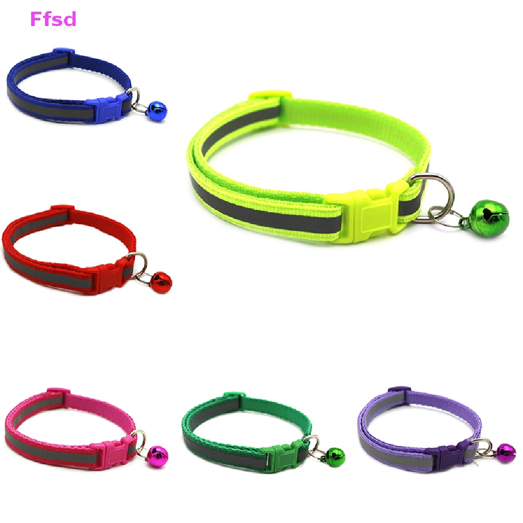 {Ffsd} Vòng Cổ Nylon Phản Quang Tùy Chỉnh Cá Nhân Dành Cho Thú Cưng