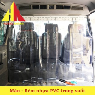 Rèm nhựa PVC ngăn lạnh cửa sổ - Màn nhựa trong suốt - Rèm chắn bụi, ngăn côn trùng - giá rẻ - hiệu quả cao