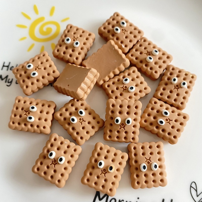 Miếng Dán Trang Trí Điện Thoại Hình Ly Cà Phê Bánh Quy Và Kẹo Dễ Thương Diy