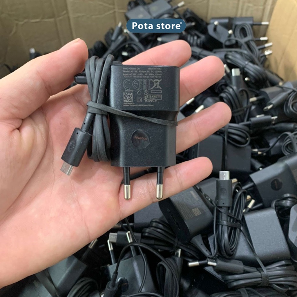 Dây sạc nokia, Dây sạc nokia chân dẹt, Cục sạc Nokia