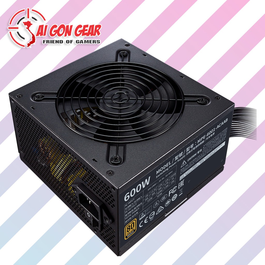 Nguồn Cooler Master MWE Bronze V2 400W / 450W / 500W / 550W / 600W / 650W / 700W / 750W