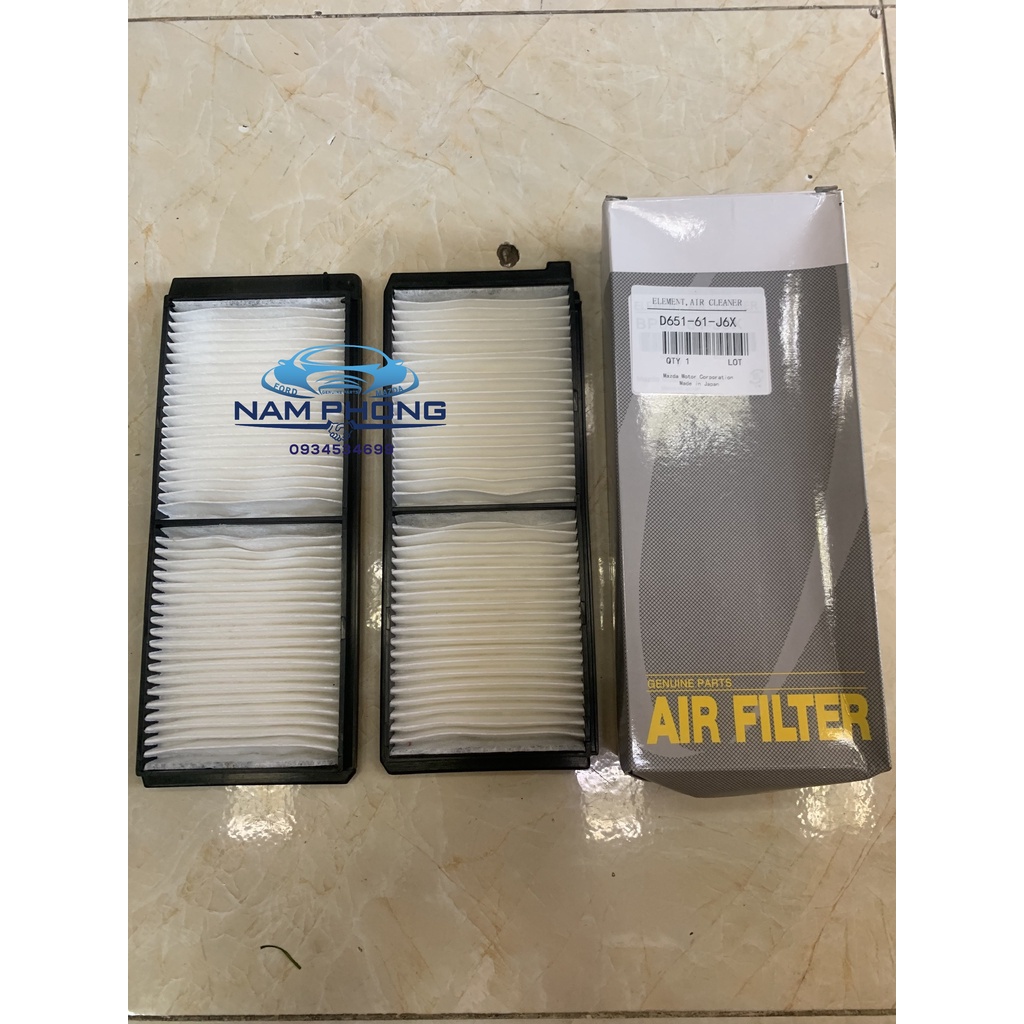 Lọc gió điều hòa Fiesta Mazda 2 - BP8P61J6X / D65161J6X
