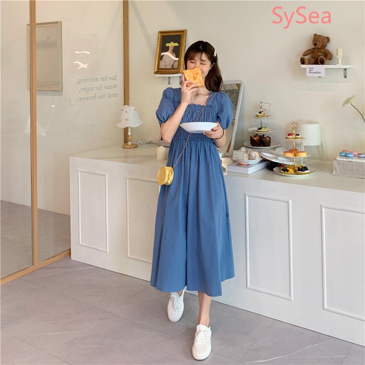 Đầm Tay Ngắn Phong Cách Retro | BigBuy360 - bigbuy360.vn