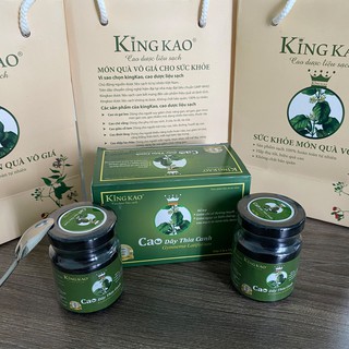 HỖ TRỢ ĐIỀU TRỊ TIỂU ĐƯỜNG, CAO DÂY THÌA CANH KINGKAO(  Hộp 2 lọ 75g )