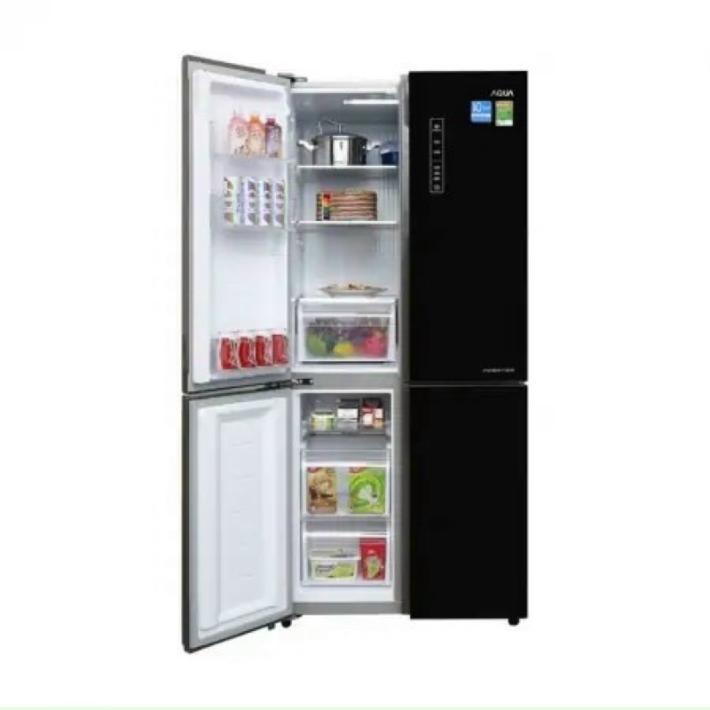 Tủ lạnh Aqua 4 cánh Inverter 456 lít AQR-IG525AM GB