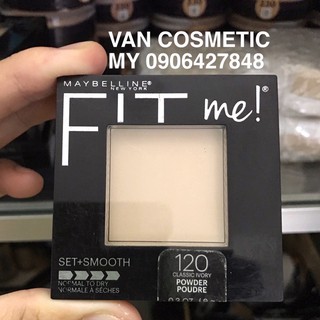 Phấn Phủ MAYBELINE Fit Me Matte + Poreless Pressed Powder