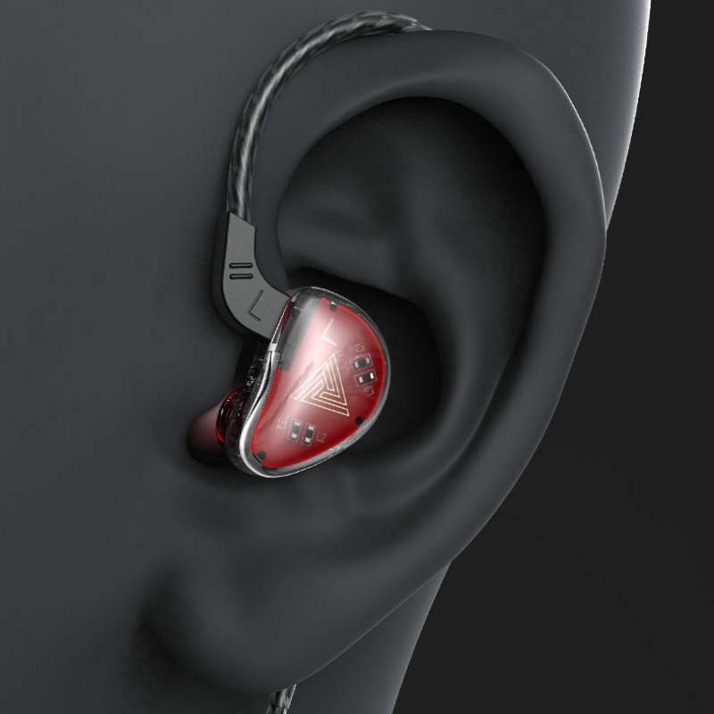 Tai nghe thể thao QKZ AK9 PK KZ ZST chính hãng âm trầm HIFI có mic