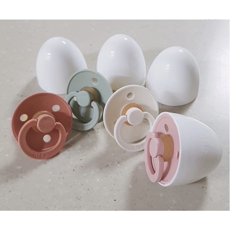 Ti Giả BIBS Đan Mạch Chính Hãng ( ĐƯỢC TẶNG KÈM nắp trứng hoặc Hộp đựng)
