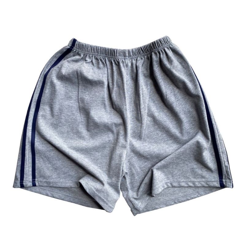 Quần Đùi Nam Thun Cotton Mặc Nhà - Quần Đùi Mặc Ngủ Nam Kẻ Sọc 2 Bên Basic Chất Cotton Mềm Mại, Thoáng Mát