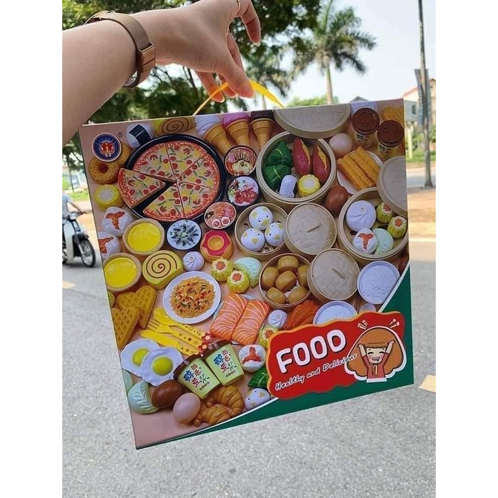 Bộ đồ chơi hấp bánh bao 88 chi tiết- Đồ chơi nấu ăn