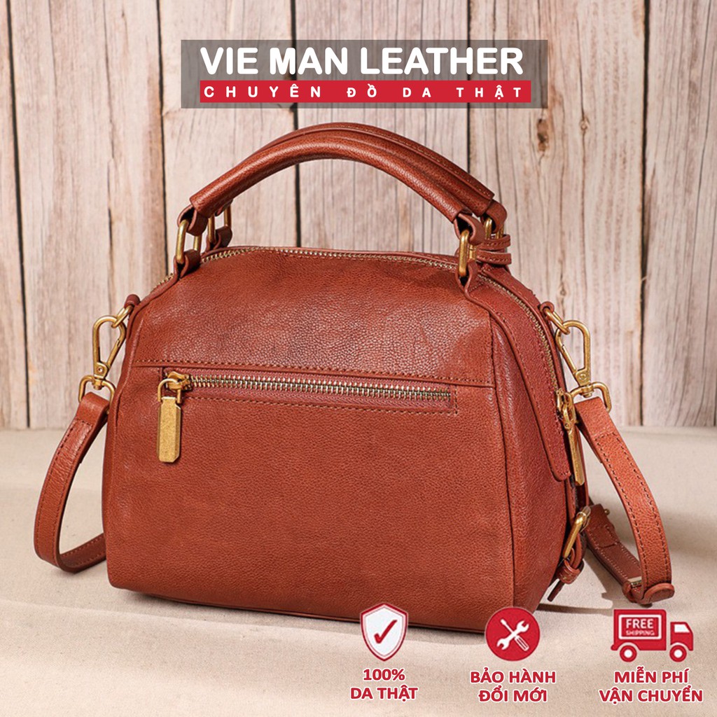 TÚI XÁCH NỮ DA MỀM HANDMADE - 1560258 - Da thật 100%