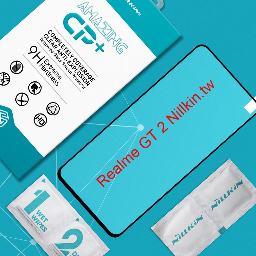 Kính cường lực Nillkin.tw mẫu 2021 cho Realme GT2/GT 2/GT2 Pro/GT 2 Pro/GT Neo 2T/Neo 3/Narzo 50i/X2 Pro/GT Neo 3