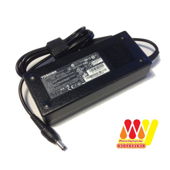 [BH 1 đổi 1] Sạc Laptop Toshiba 19v 6.3A Adapter - Kèm Dây nguồn - New