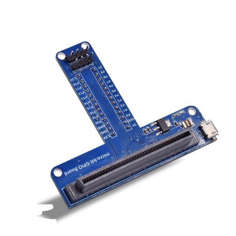 Board chữ T Mở Rộng GPIO Microbit - Dạng Chữ T, Dùng Với Breadboard
