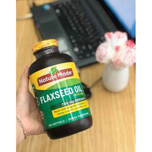 Dầu Hạt Lanh Nature Made Flaxseed Oil 300 viên