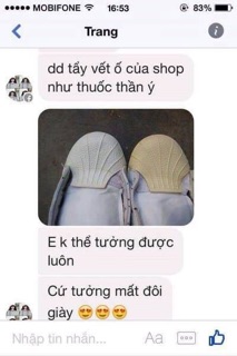 Lọ tẩy giày dép