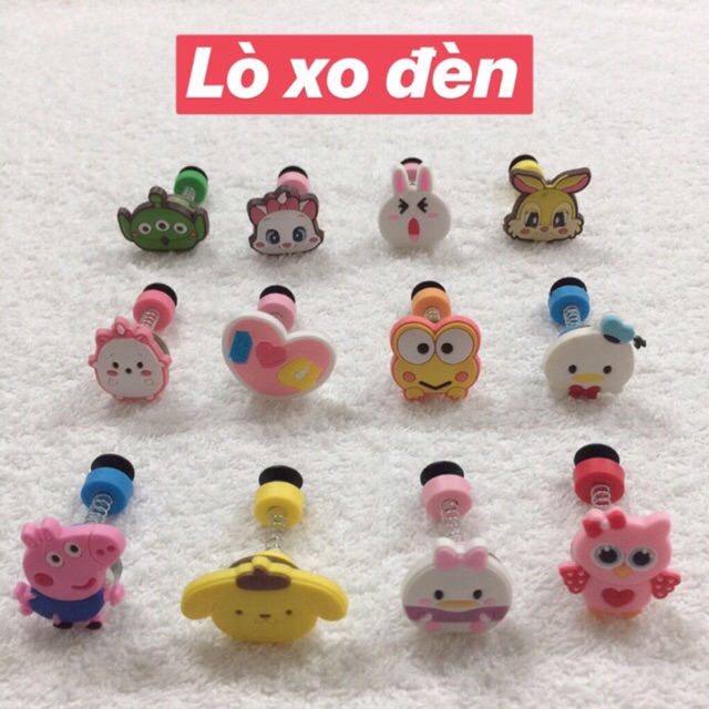 Jibbitz lò xo đèn gắn dép crocs