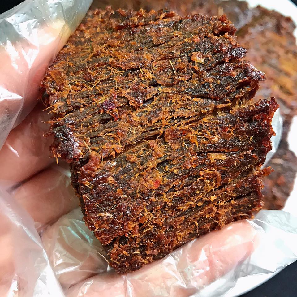 [100% Thịt bò] 250gr Bò khô miếng ướt Loại đặc biệt ( Ảnh thật)