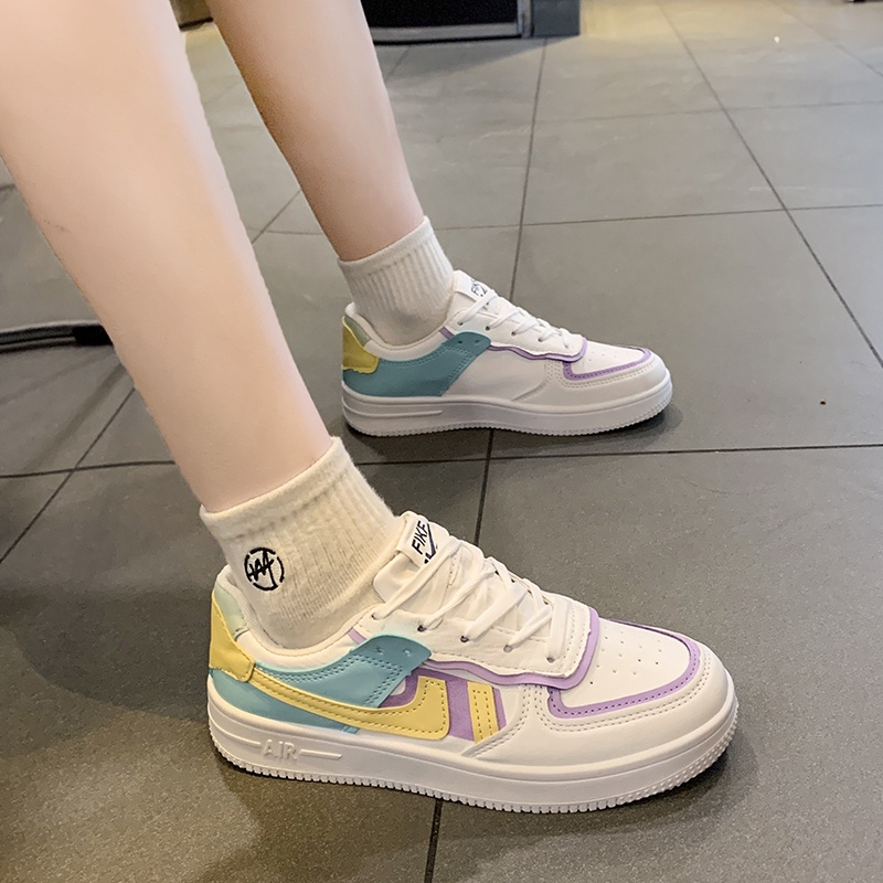 💘 Giày thể thao thời trang nhiều màu sắc 💘  trẻ trung thích hợp cho nữ 💘 chống trượt  thoải mái  thời trang 💘 đế mềm thoáng khí  thiết kế mới