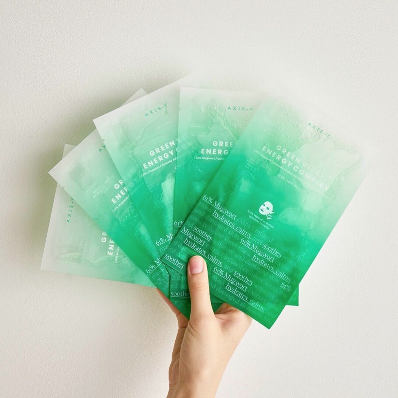 Mặt nạ AXIS-Y Green Vita Energy Complex Sheet Mask