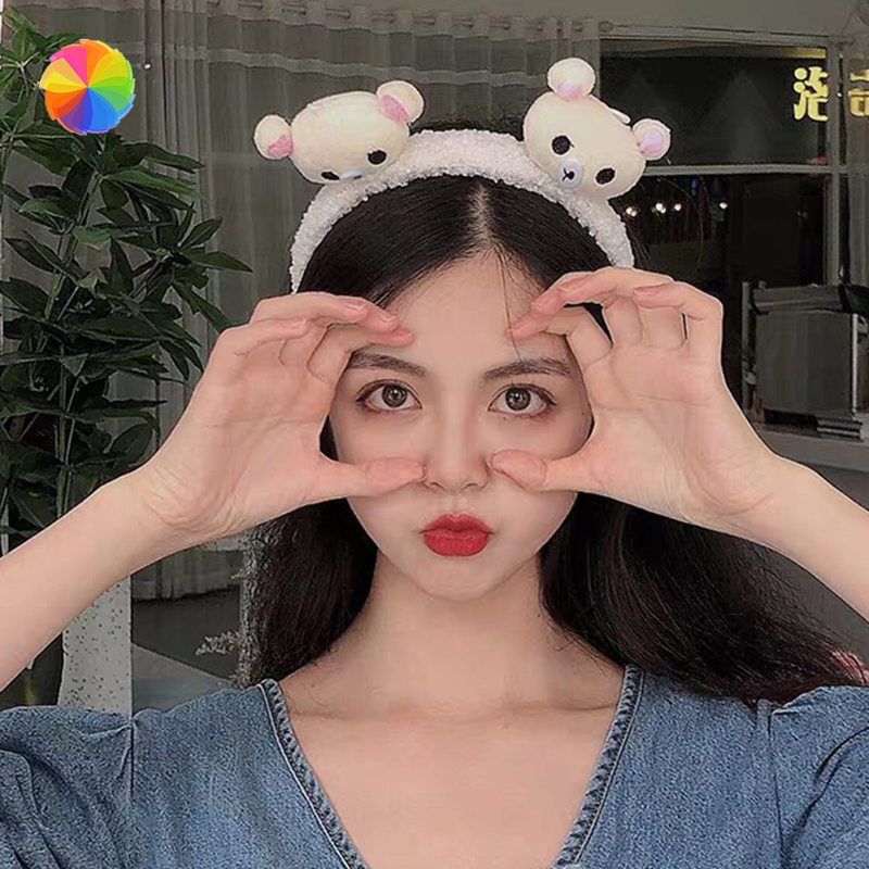 Băng đô cài tóc hình chú gấu dễ thương