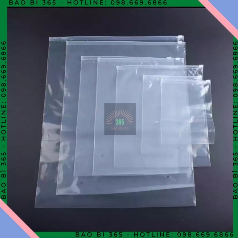 ☎️ 0.5KG - 1 KG💥 TÚI ZIP KHOÁ KÉO TÚI ZIP LOCK LỤA MỜ VÀ TRONG💥Túi zip có khoá kéo, túi zip đựng quần áo, giầy dép.