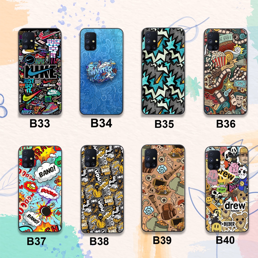 Ốp Samsung M51 - Samsung A51 - Samsung A71 - Samsung A31 In Hình họa tiết độc lạ chất