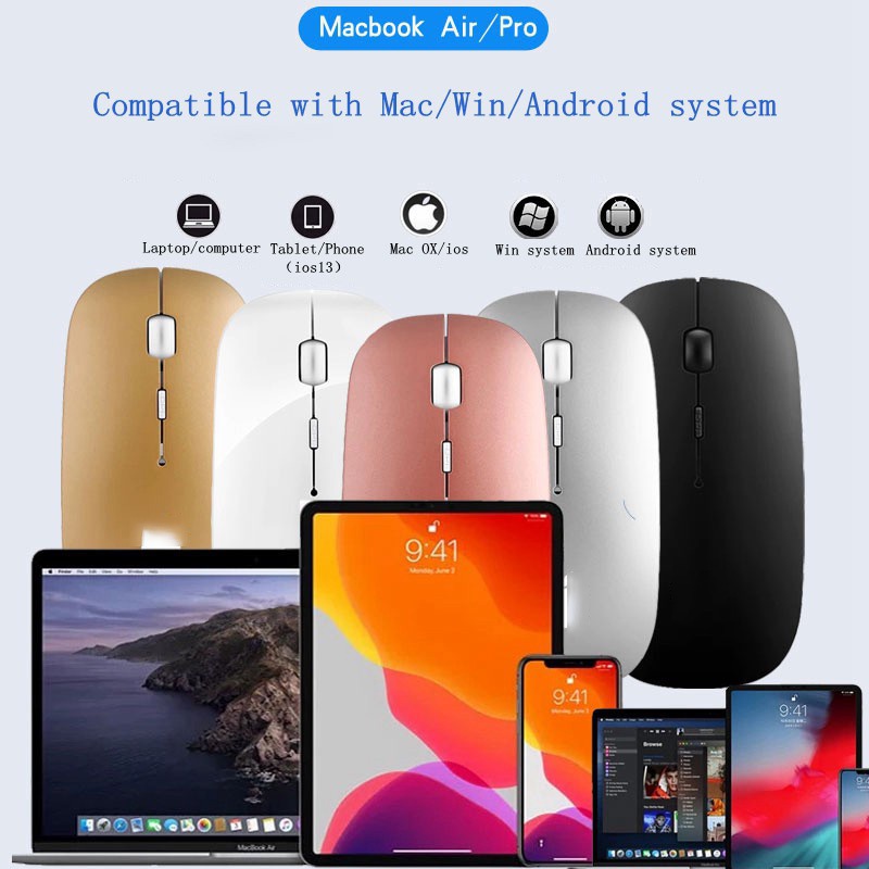Chuột Bluetooth ko dây Tương Thích Với Táo laptop táo/tablet táo/Mobile phone Và Chuột Máy Tính