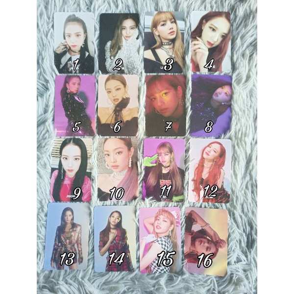 PHOTOCARD BLACKPINK CHÍNH HÃNG