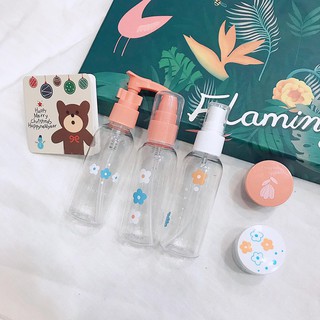 Bộ chiết mỹ phẩm sét 5 mẫu mới