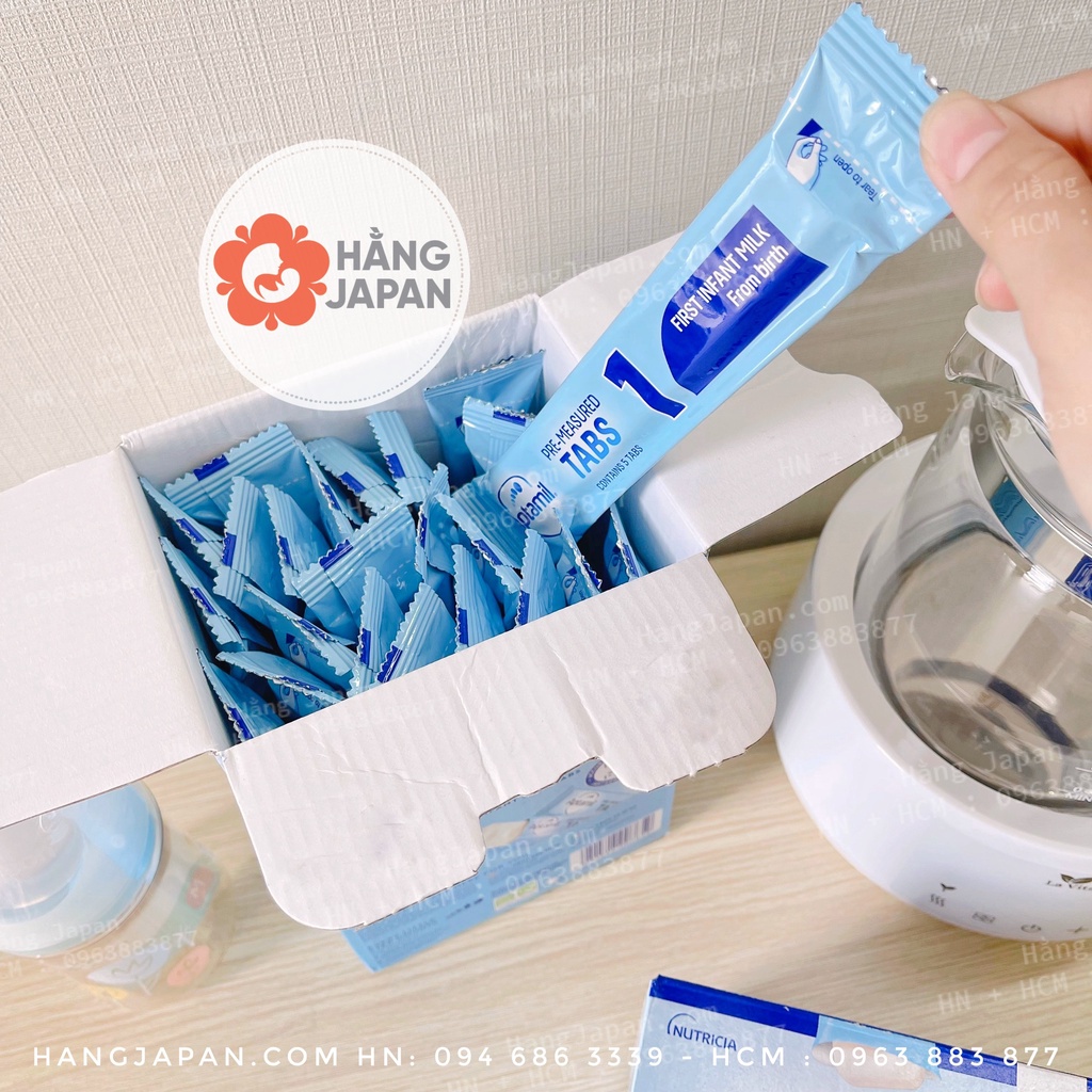 Sữa Aptamil thanh lẻ 25G UK số 1, sữa cô đặc hút chân không cho bé 0M+